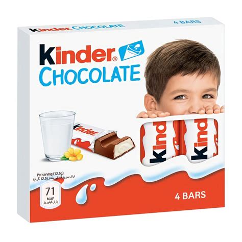 1/2 meter kinder chocolate